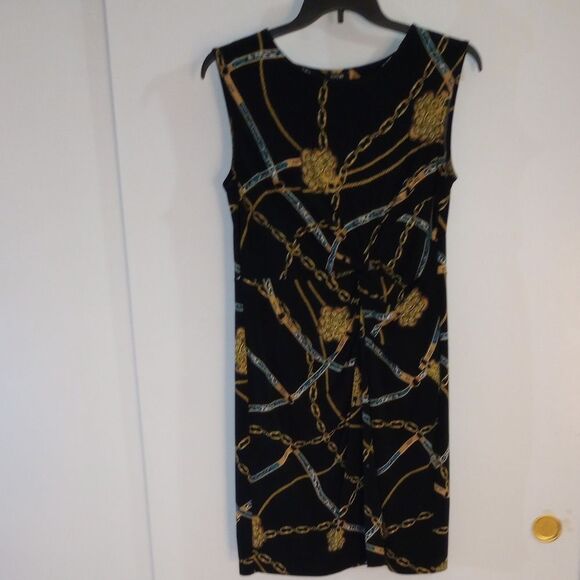 🆕👗Apt 9 Chain Link Sheath Dress, Sz L - Picture 1 of 4